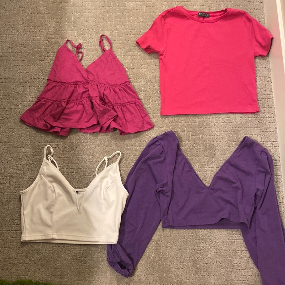 4 tops x 10$ (as new)